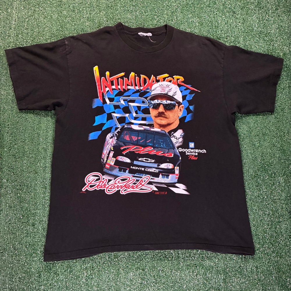 Vintage 90's Dale Earnhardt Intimidator NASCAR T-shirt